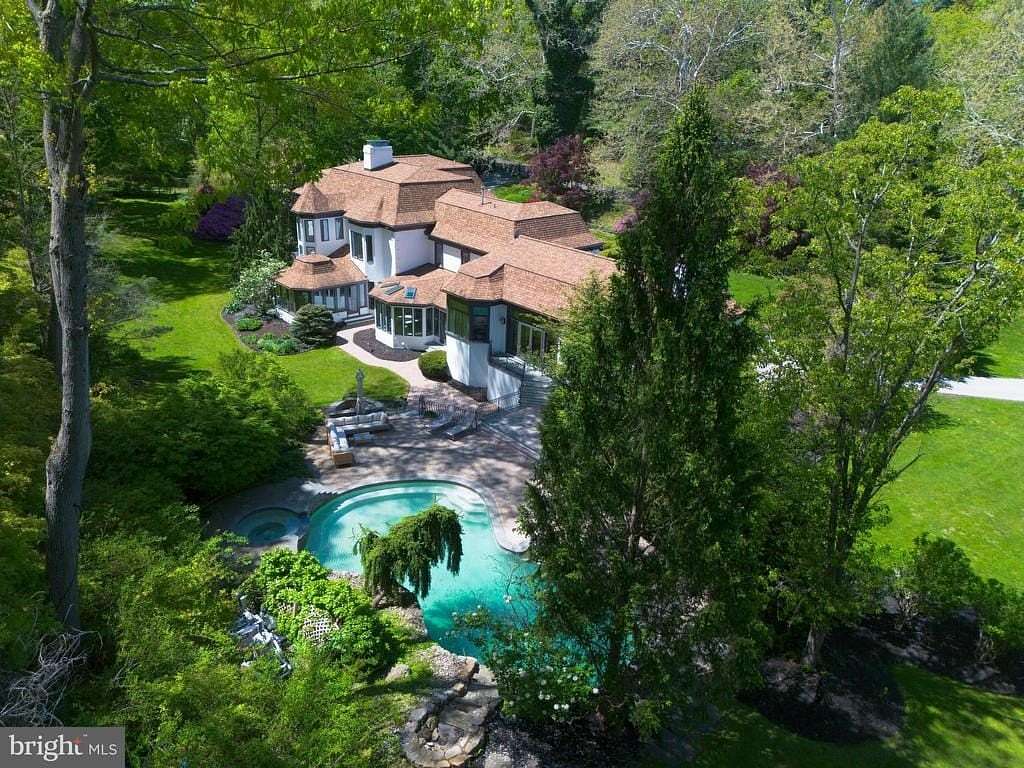 1.6 Acres of Land with Home for Sale in Bryn Mawr, Pennsylvania