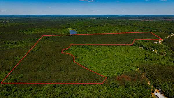 93.3 Acres of Recreational & Residential Land for Sale in Fulton, Mississippi