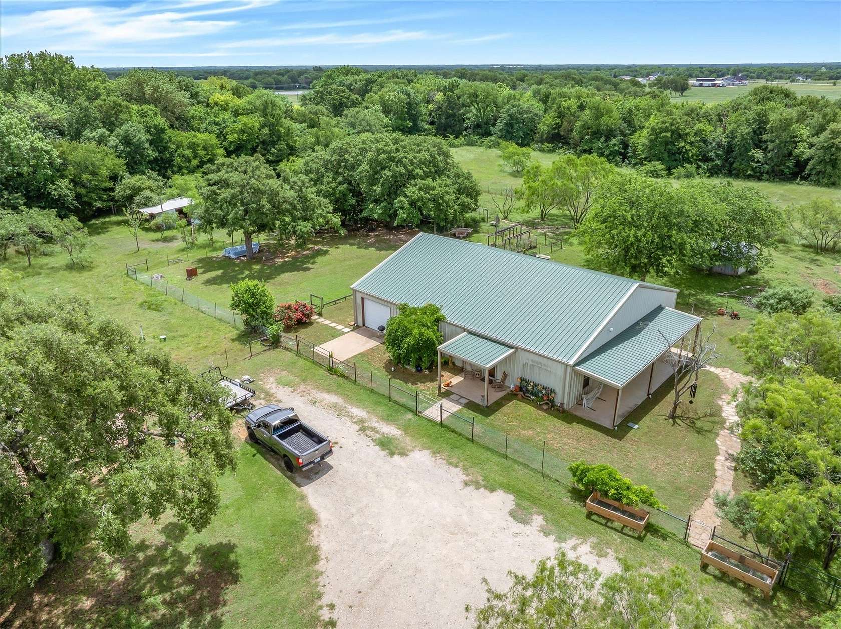 12.3 Acres of Land with Home for Sale in Wills Point, Texas