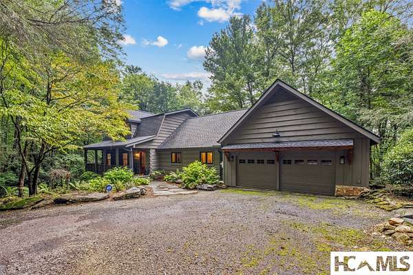 3.5 Acres of Land with Home for Sale in Cashiers, North Carolina