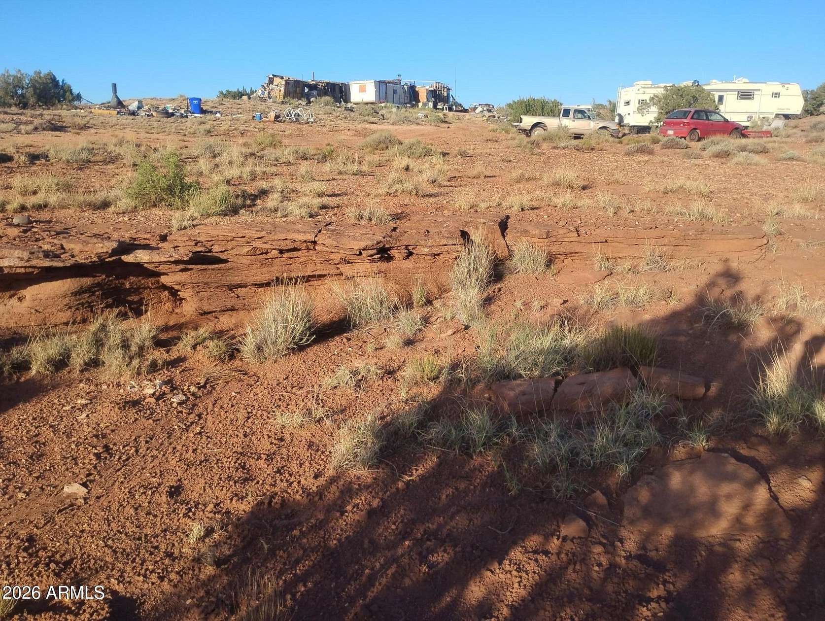 34.8 Acres of Recreational Land with Home for Sale in Concho, Arizona