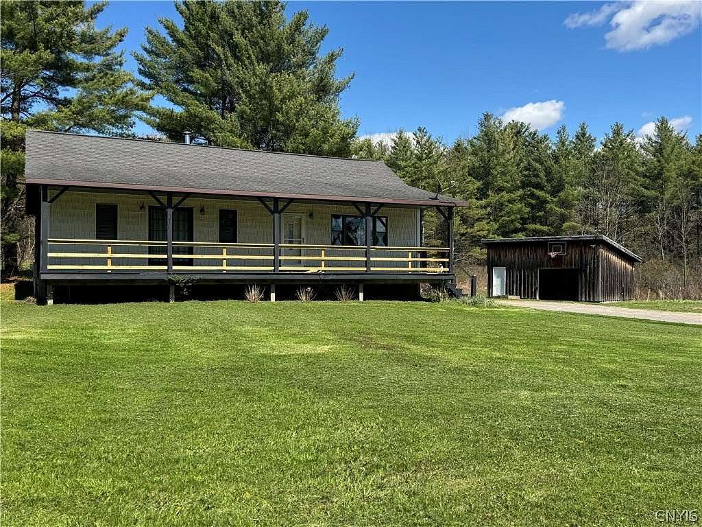 9.69 Acres of Land with Home for Sale in Redwood, New York