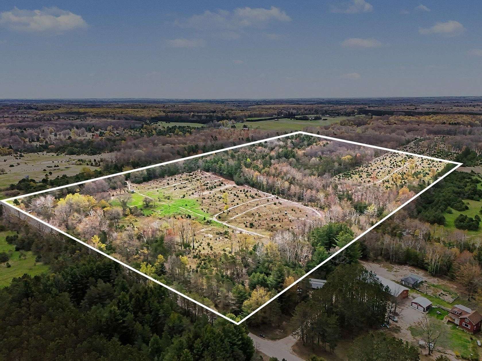 64.5 Acres of Recreational & Residential Land for Sale in Manistee, Michigan