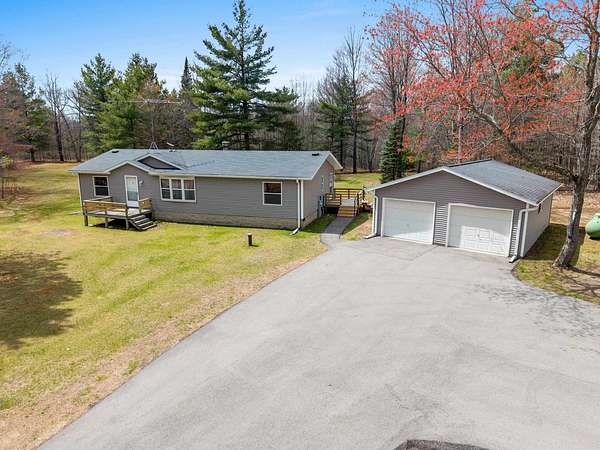 9.4 Acres of Land with Home for Sale in Crivitz, Wisconsin