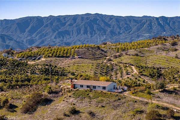 80 Acres of Agricultural Land with Home for Sale in Fallbrook, California