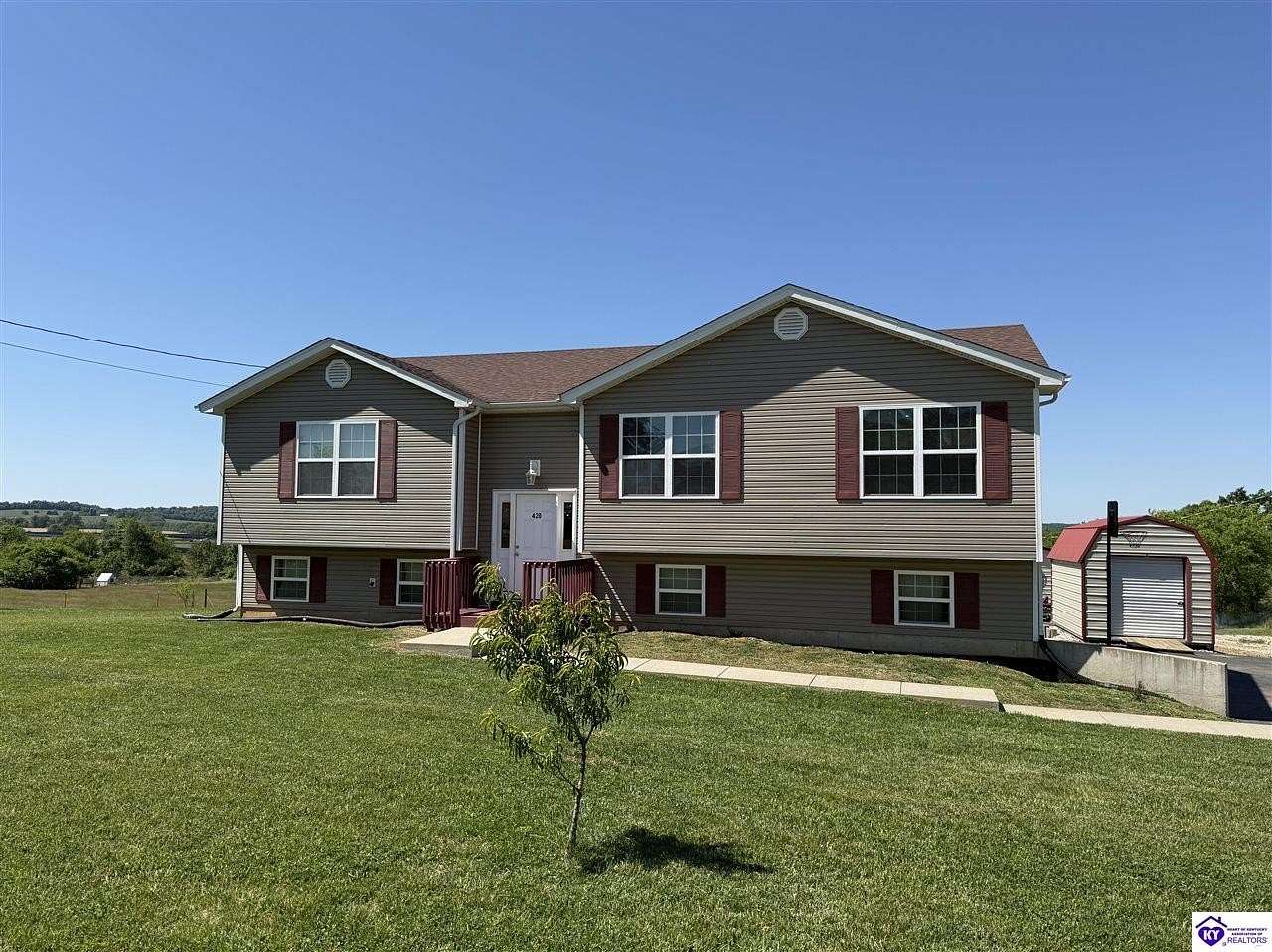 7.83 Acres of Land with Home for Sale in Irvington, Kentucky