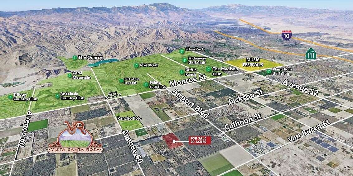 20 Acres of Land for Sale in Thermal, California