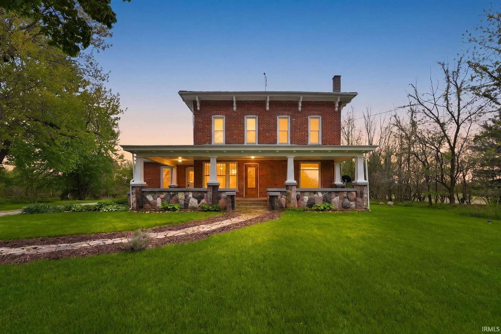 20 Acres of Land with Home for Sale in Wolcottville, Indiana