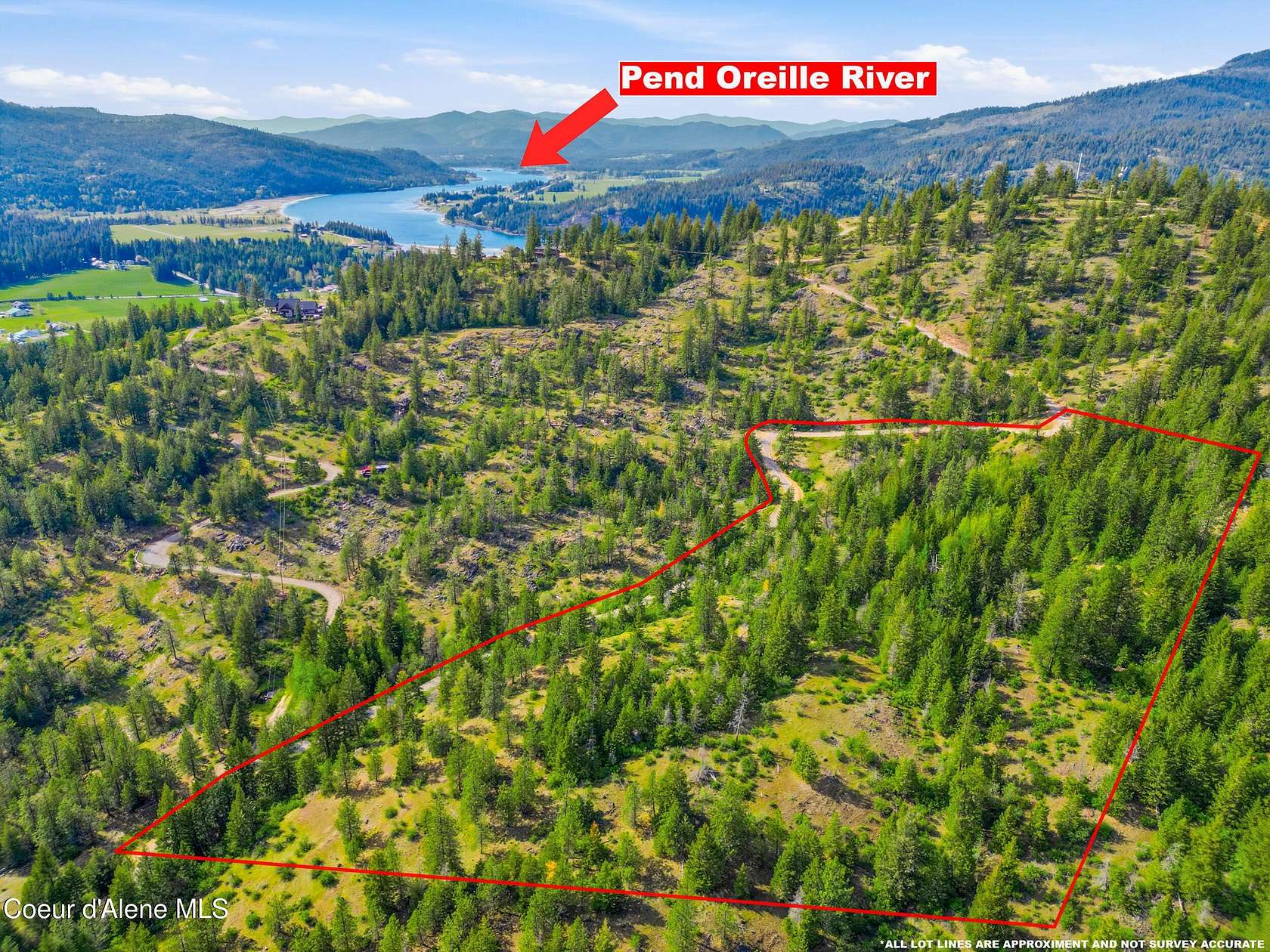 20.2 Acres of Land for Sale in Priest River, Idaho