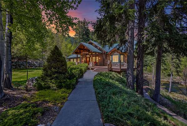 21.7 Acres of Land with Home for Sale in Victor, Montana