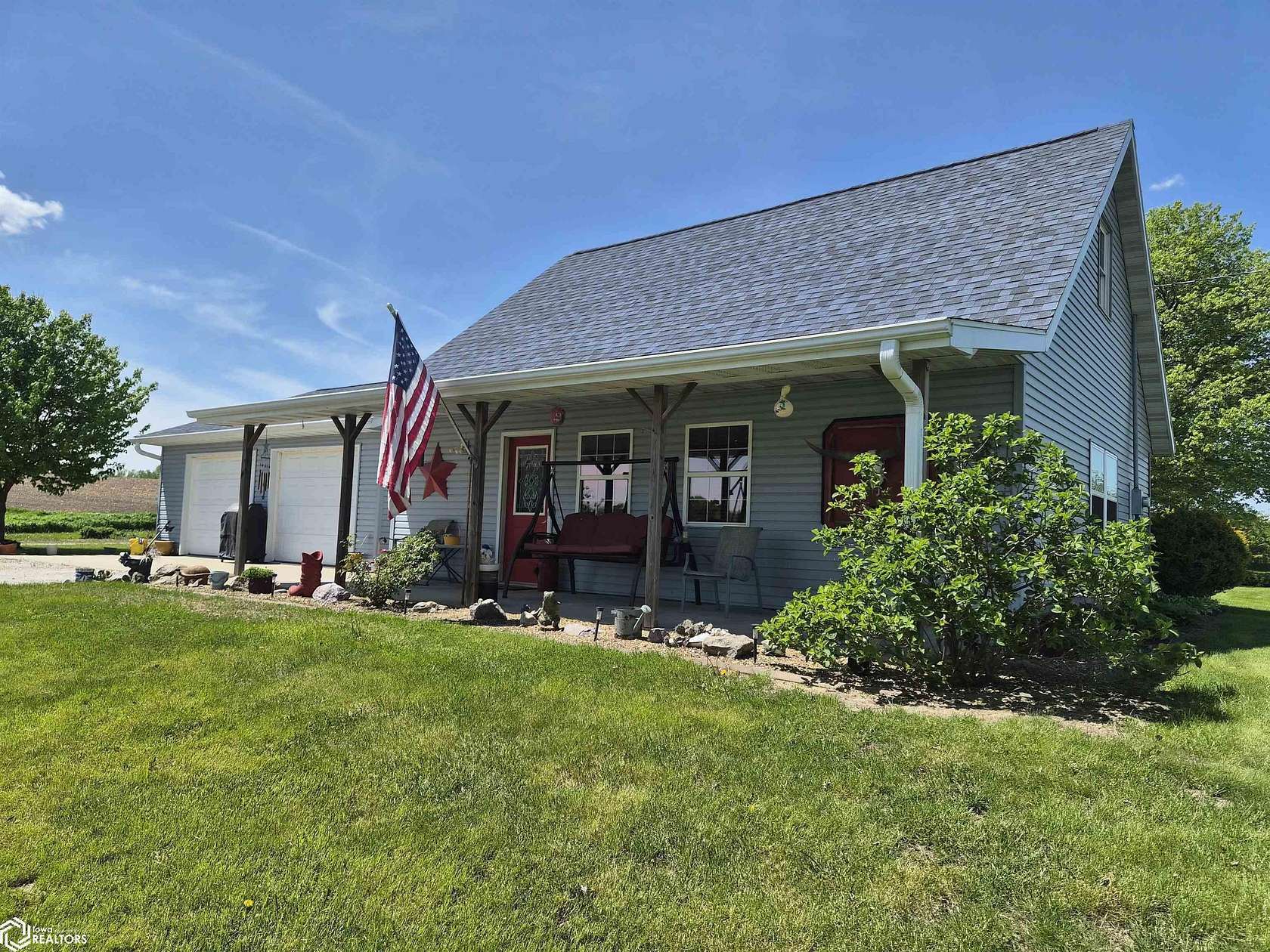 2 Acres of Land with Home for Sale in Belle Plaine, Iowa