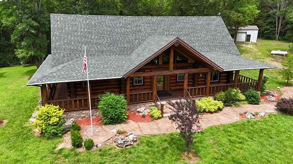 5 Acres of Land with Home for Sale in Eagle Rock, Missouri