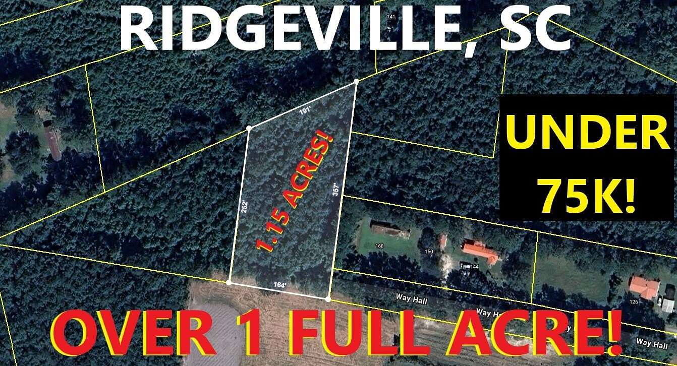 1.15 Acres of Residential Land for Sale in Ridgeville, South Carolina
