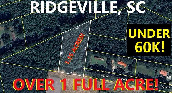1.15 Acres of Residential Land for Sale in Ridgeville, South Carolina