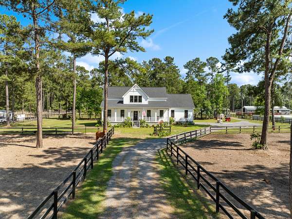 4.5 Acres of Land with Home for Sale in Huger, South Carolina