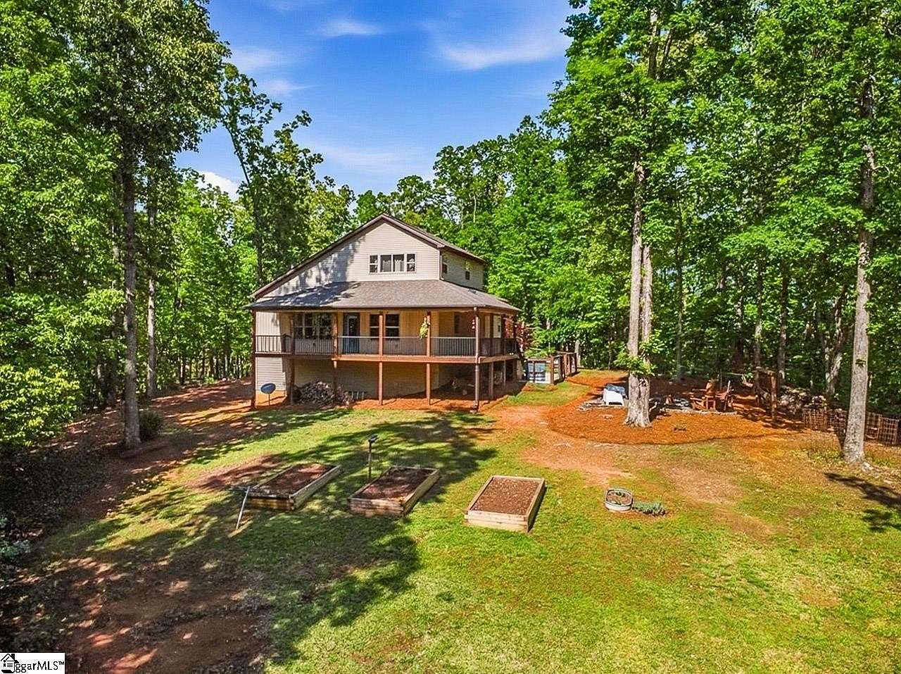 8 Acres of Land with Home for Sale in Marietta, South Carolina