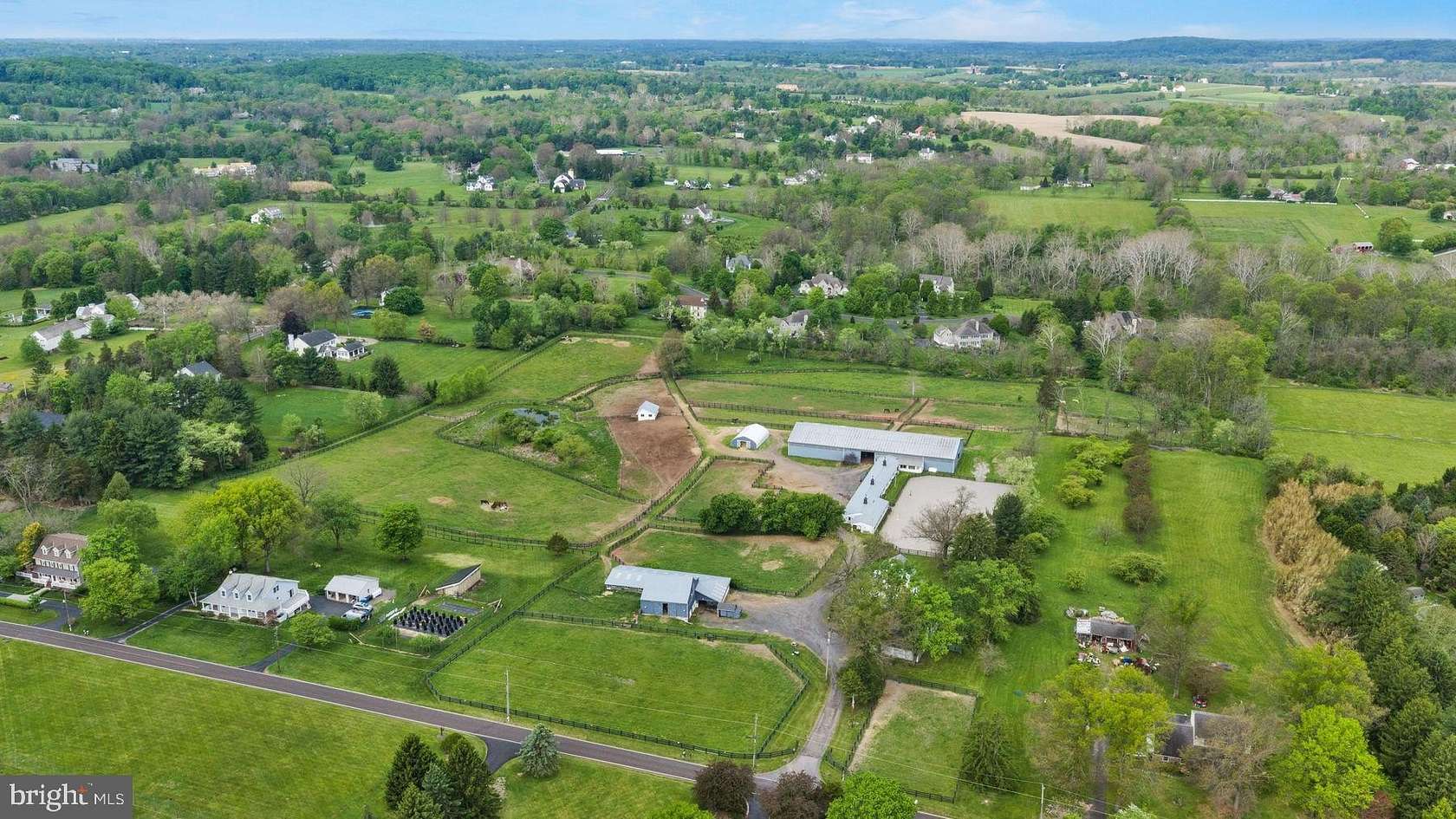 19.2 Acres of Land with Home for Sale in New Hope, Pennsylvania