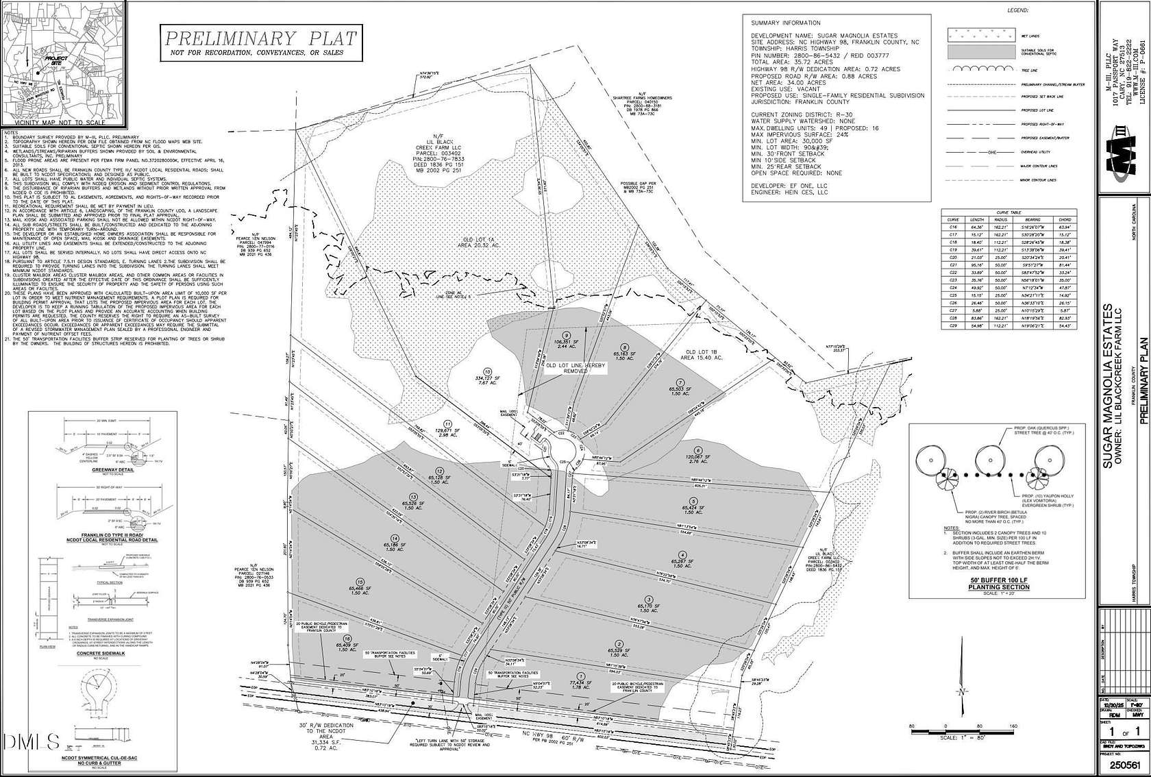 1.78 Acres of Residential Land for Sale in Louisburg, North Carolina