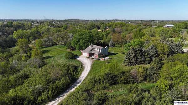 6 Acres of Land with Home for Sale in Fort Calhoun, Nebraska