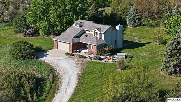 6 Acres of Land with Home for Sale in Fort Calhoun, Nebraska
