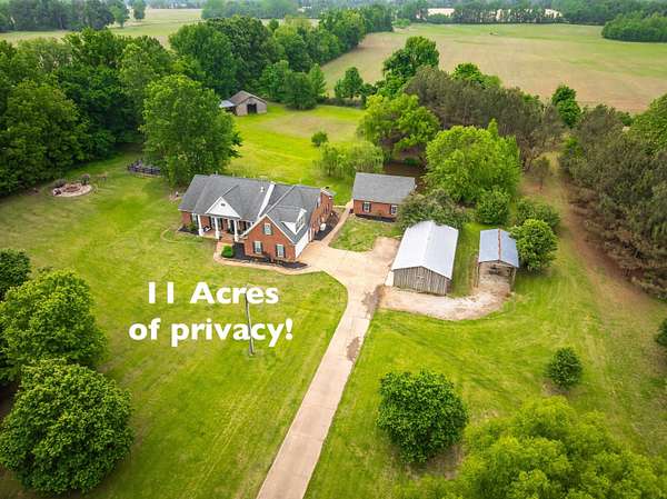 5 Acres of Land with Home for Sale in Covington, Tennessee