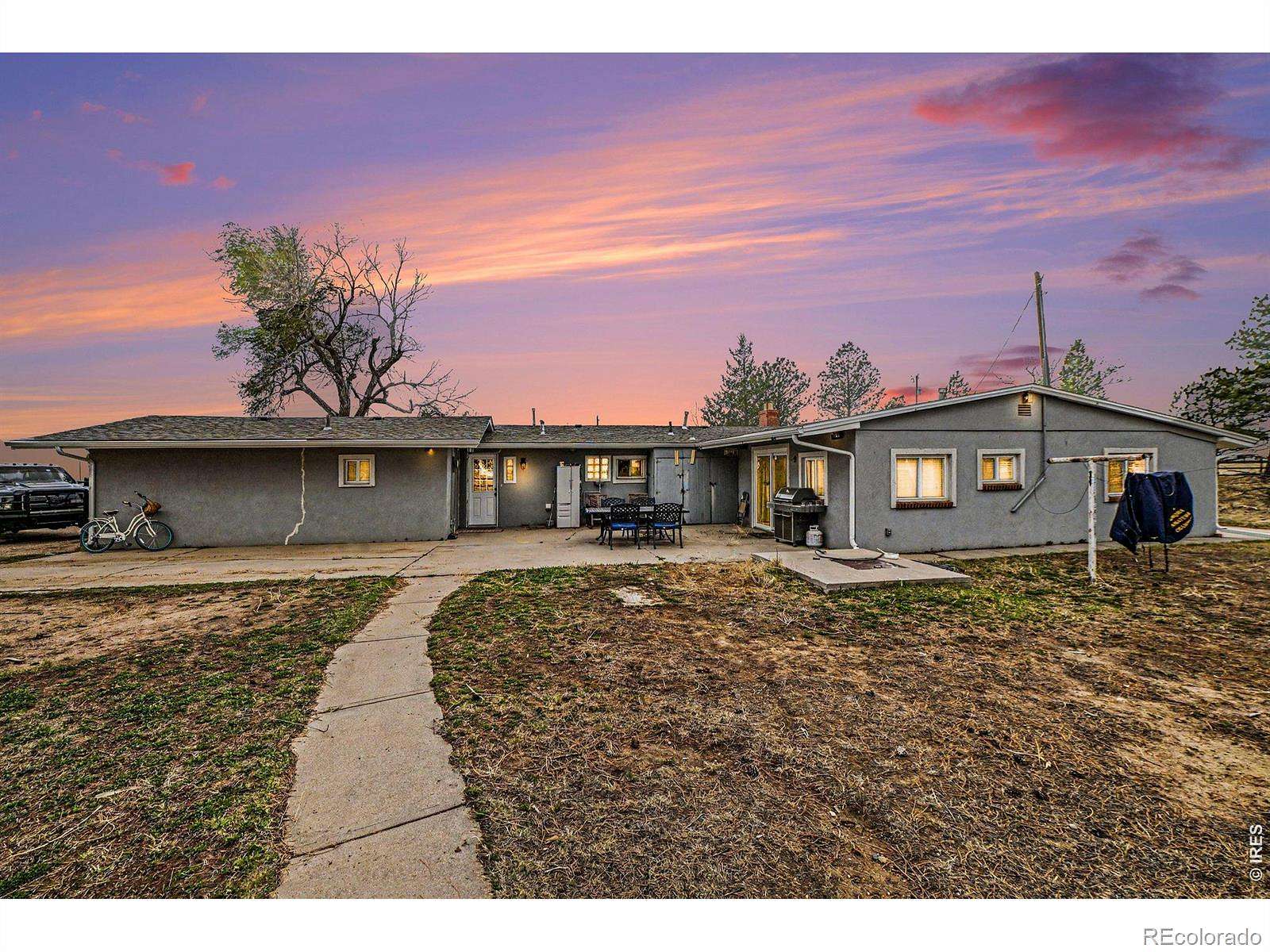 11.3 Acres of Land with Home for Sale in Nunn, Colorado