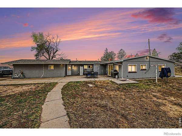 11.3 Acres of Land with Home for Sale in Nunn, Colorado