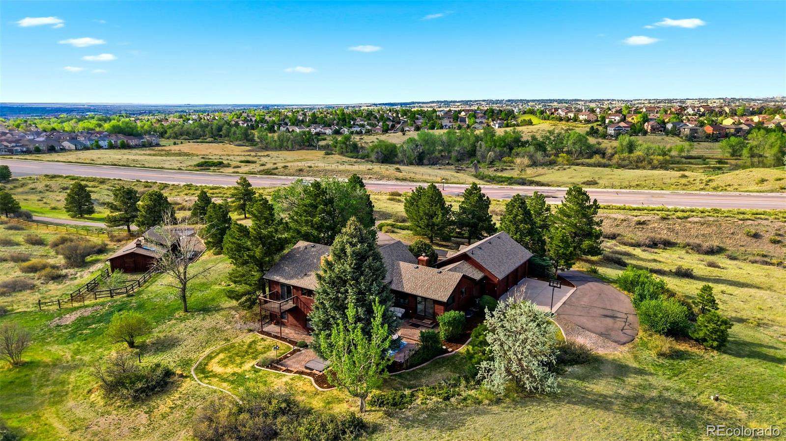 5 Acres of Land with Home for Sale in Parker, Colorado