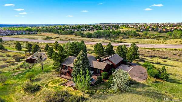 5 Acres of Land with Home for Sale in Parker, Colorado