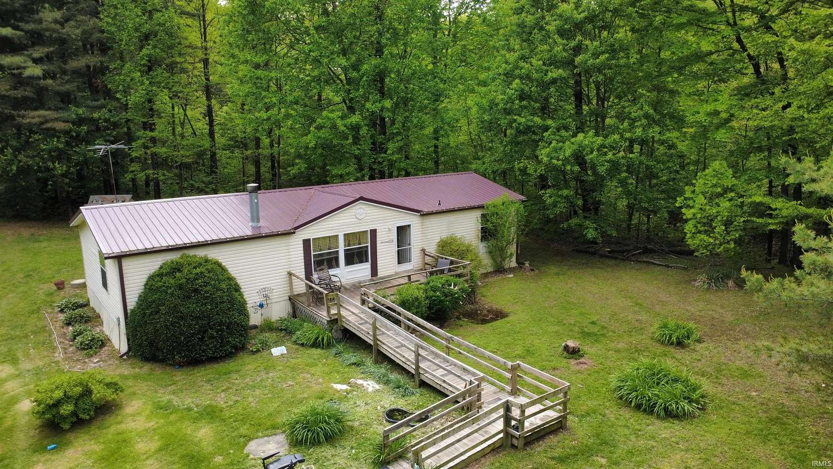 12.2 Acres of Land with Home for Sale in Poland, Indiana
