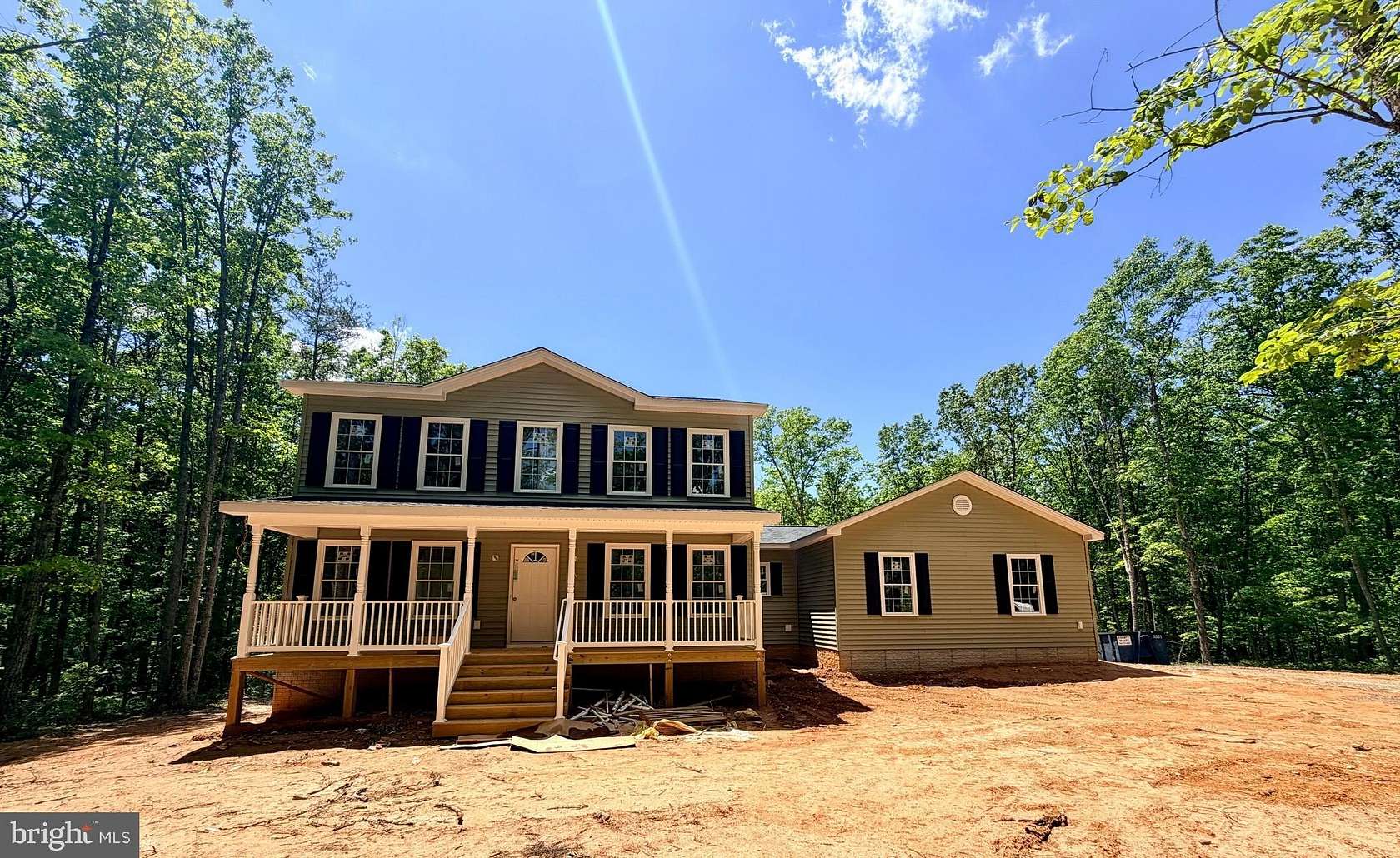 3 Acres of Land with Home for Sale in Rhoadesville, Virginia