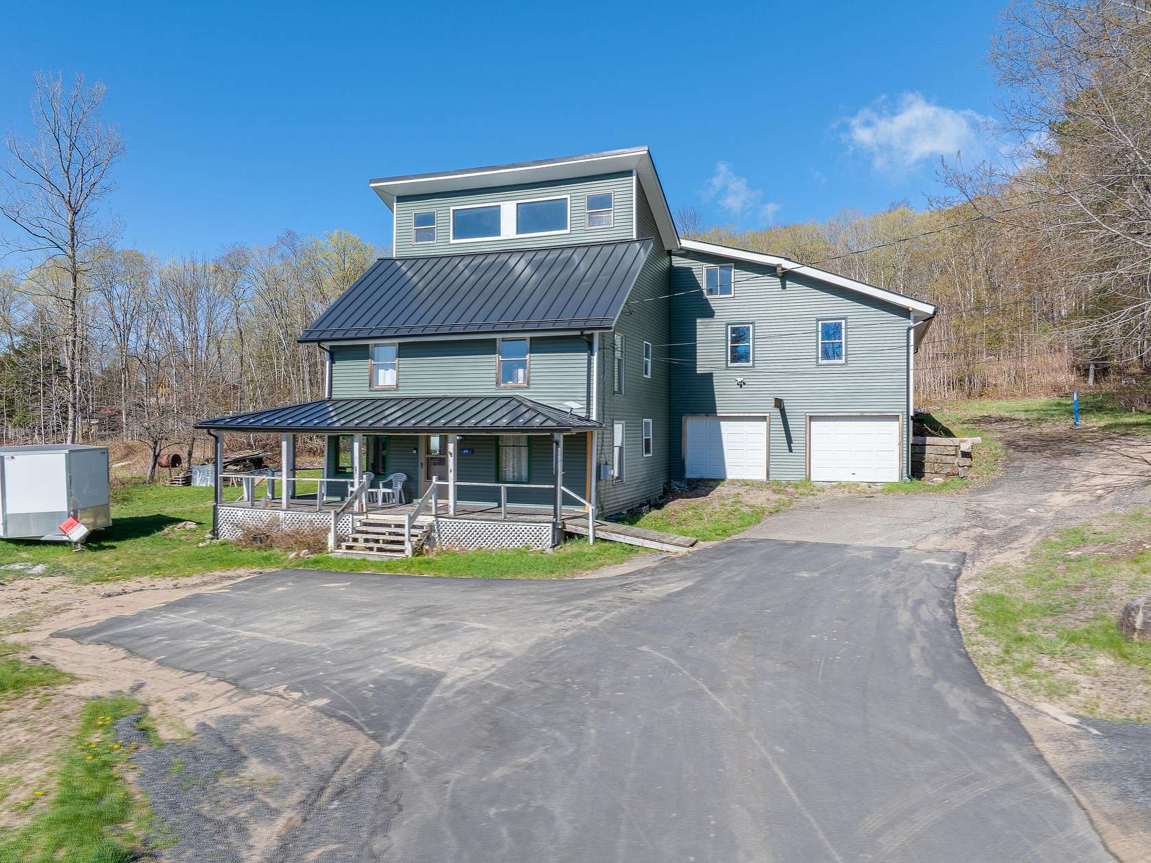 9.43 Acres of Land with Home for Sale in Long Lake, New York