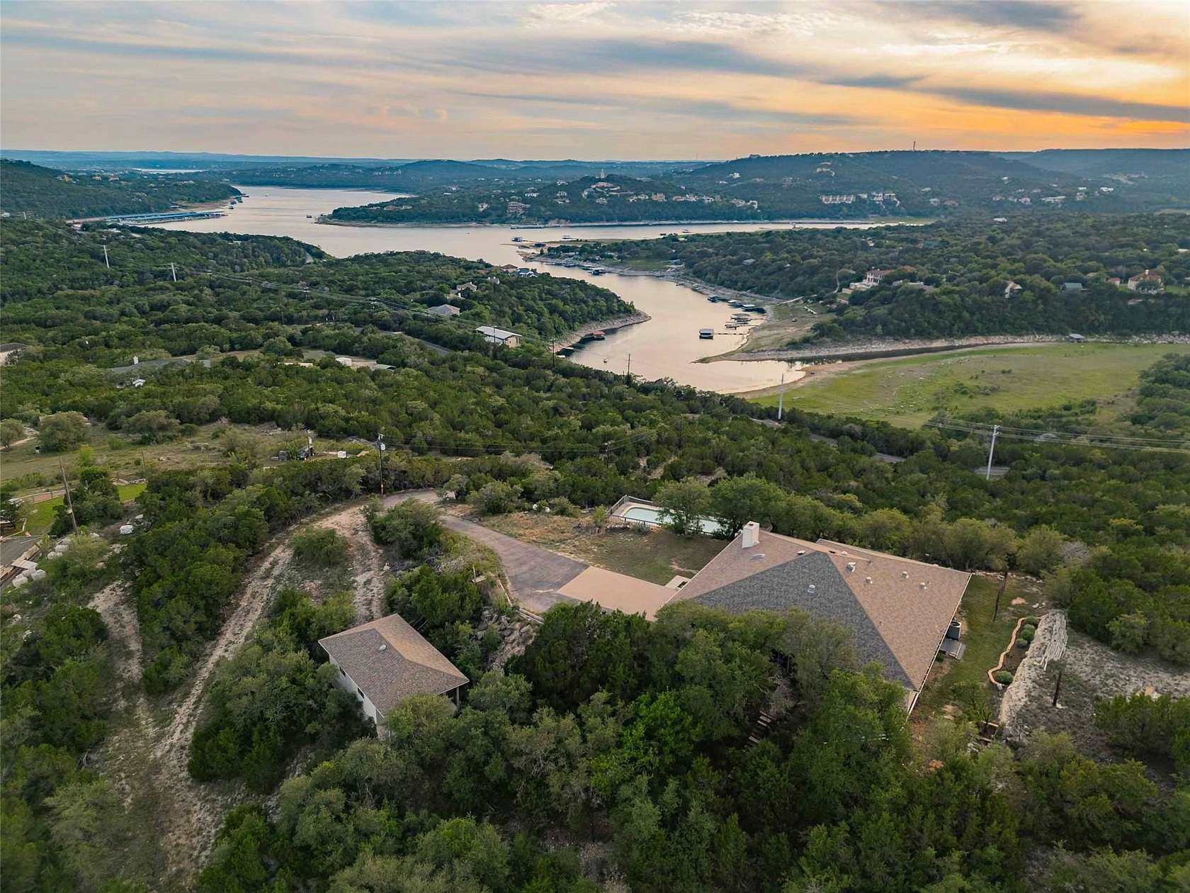 10 Acres of Land with Home for Sale in Leander, Texas