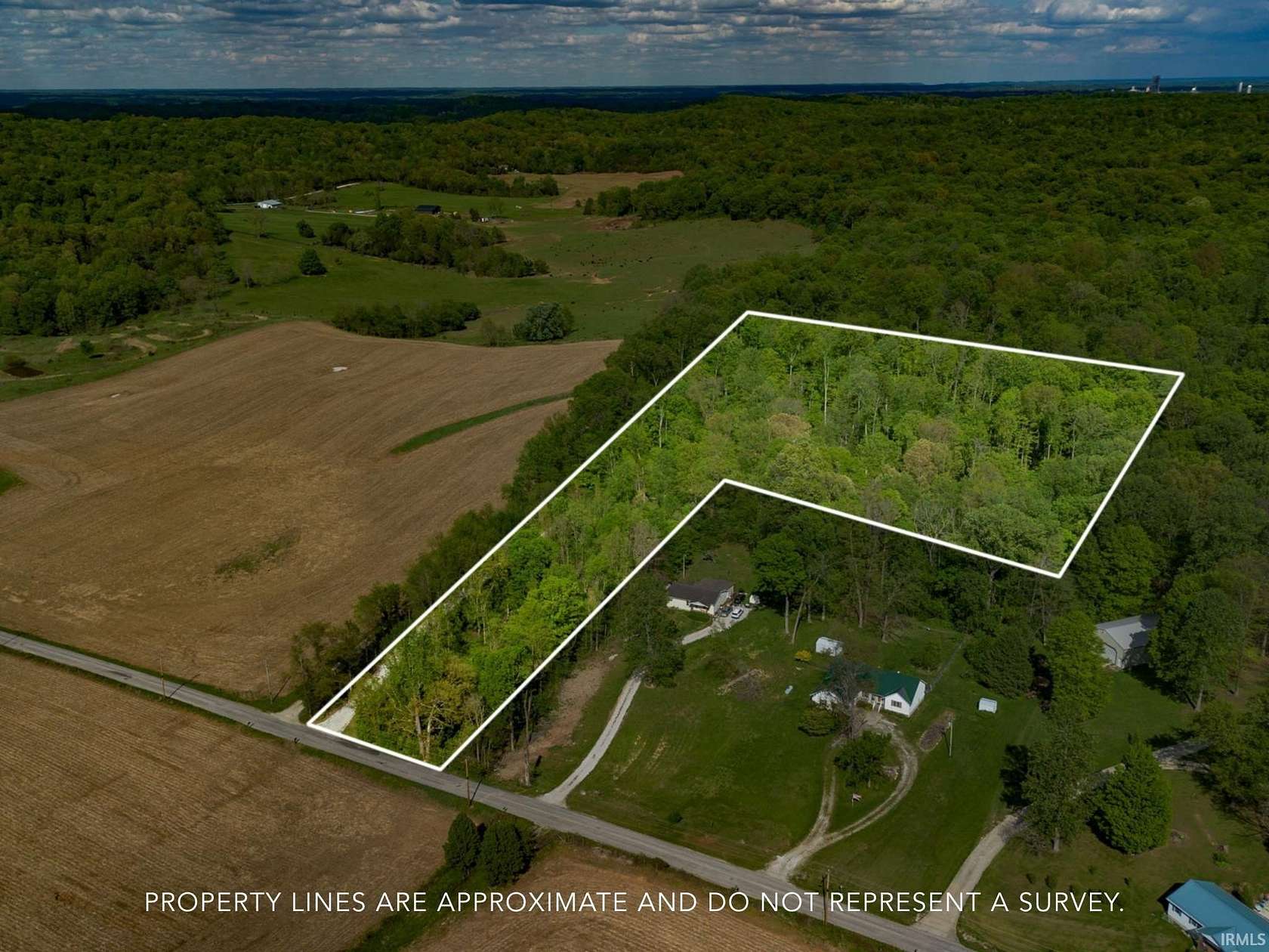 8.67 Acres of Land for Sale in Mitchell, Indiana