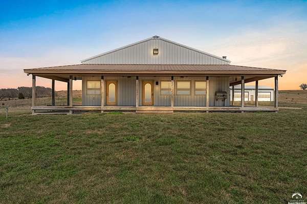 203 Acres of Land with Home for Sale in Overbrook, Kansas