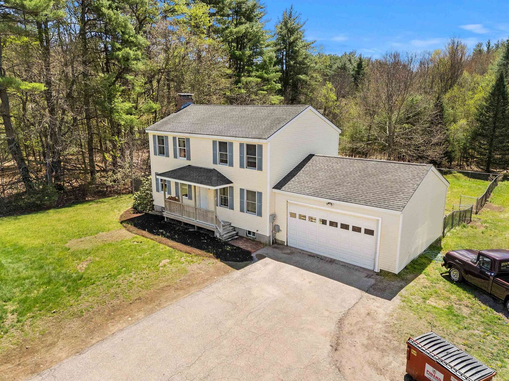 11.9 Acres of Recreational Land with Home for Sale in Weare, New Hampshire
