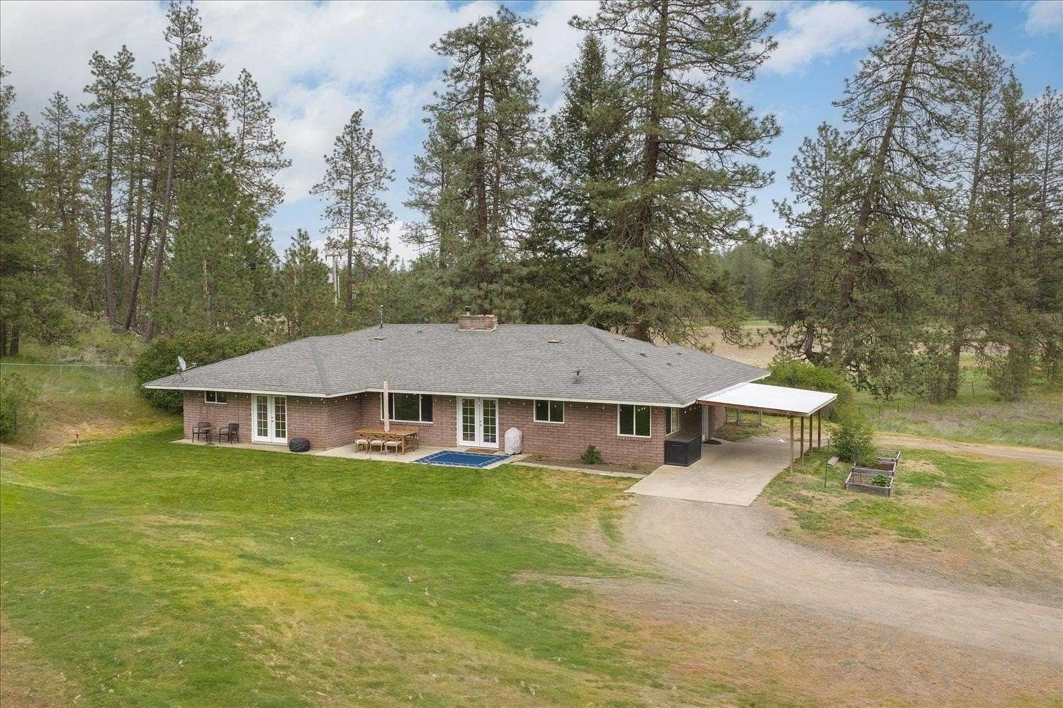 16.3 Acres of Recreational Land with Home for Sale in Cheney, Washington