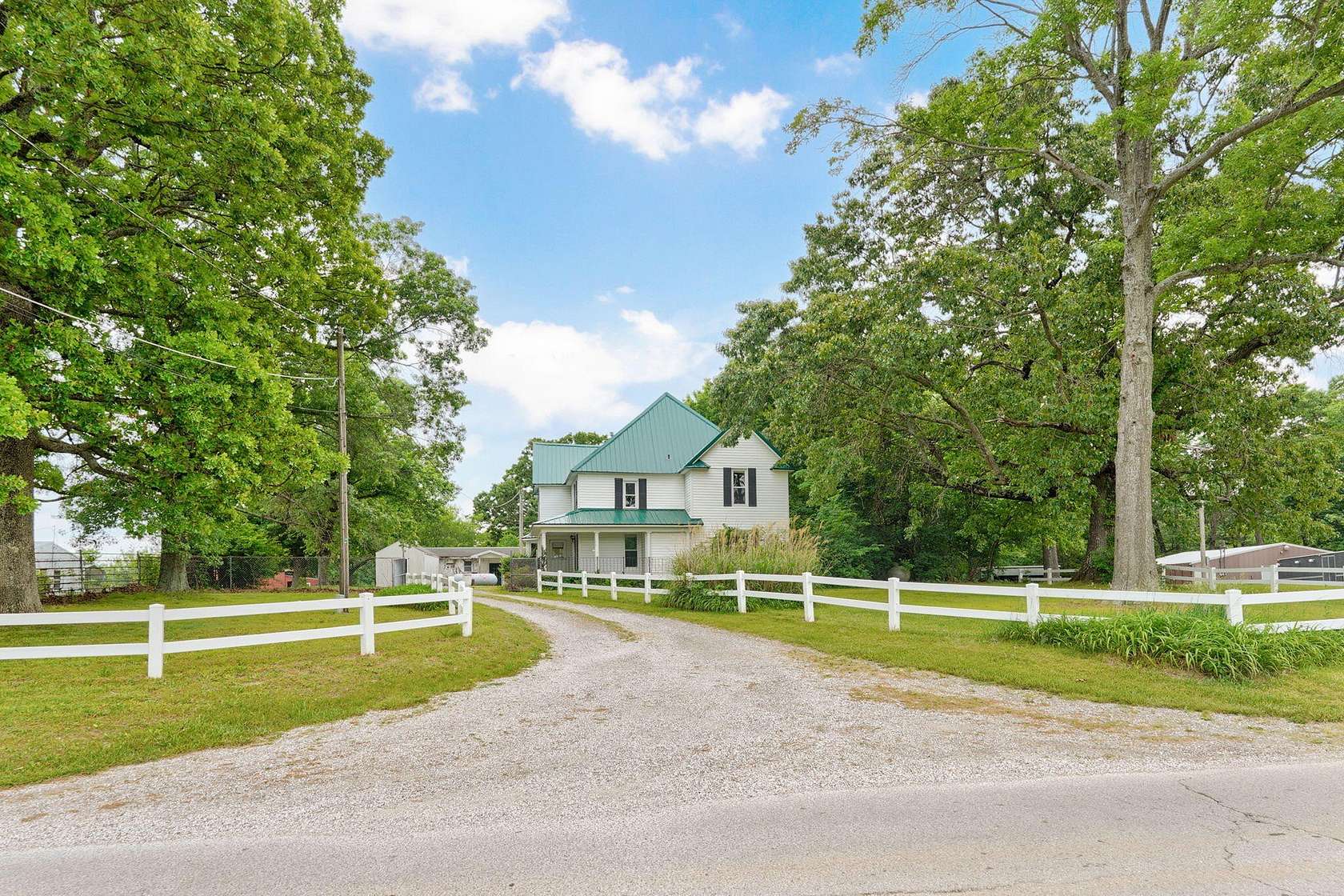6.38 Acres of Land with Home for Sale in Nixa, Missouri