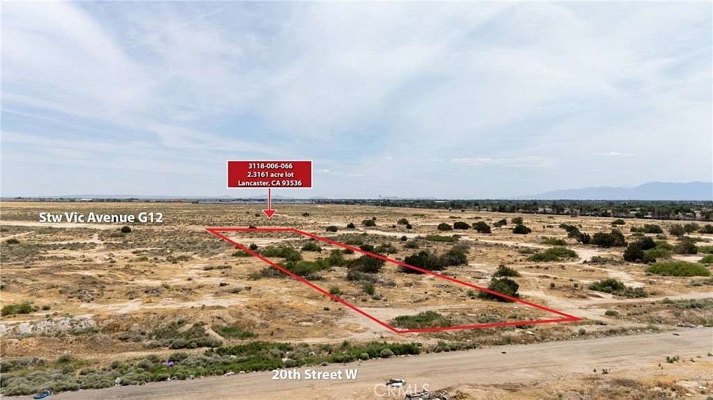 2.32 Acres of Residential Land for Sale in Lancaster, California
