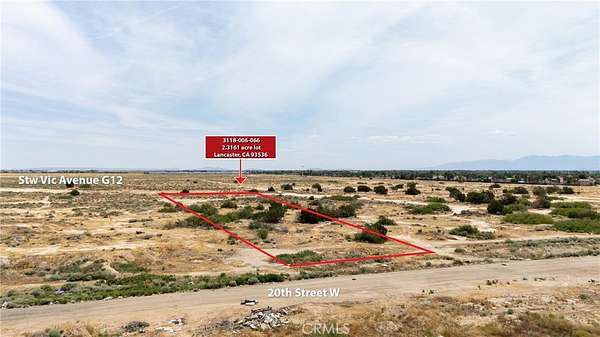 2.32 Acres of Mixed-Use Land for Sale in Lancaster, California