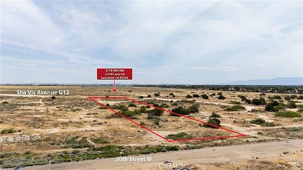 2.32 Acres of Residential Land for Sale in Lancaster, California
