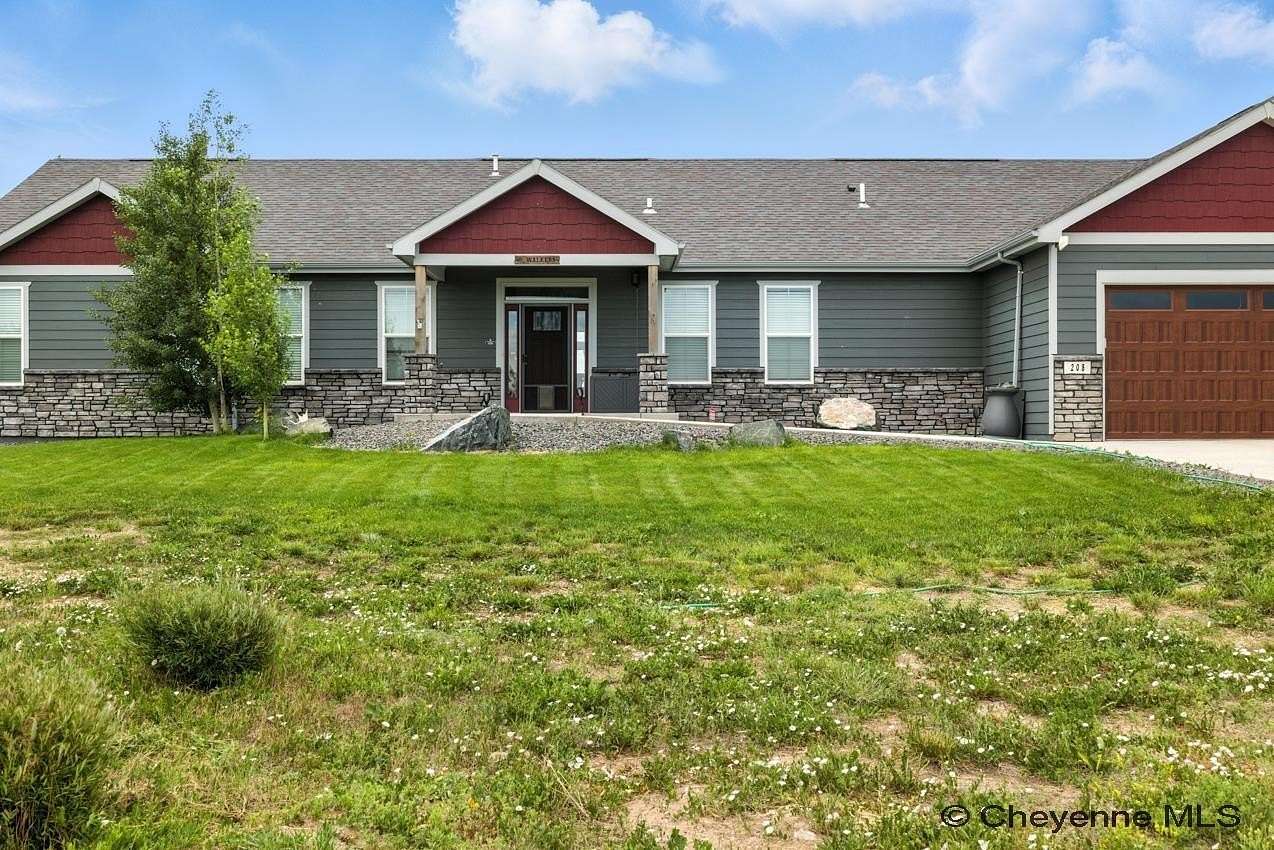 8.85 Acres of Land with Home for Sale in Cheyenne, Wyoming