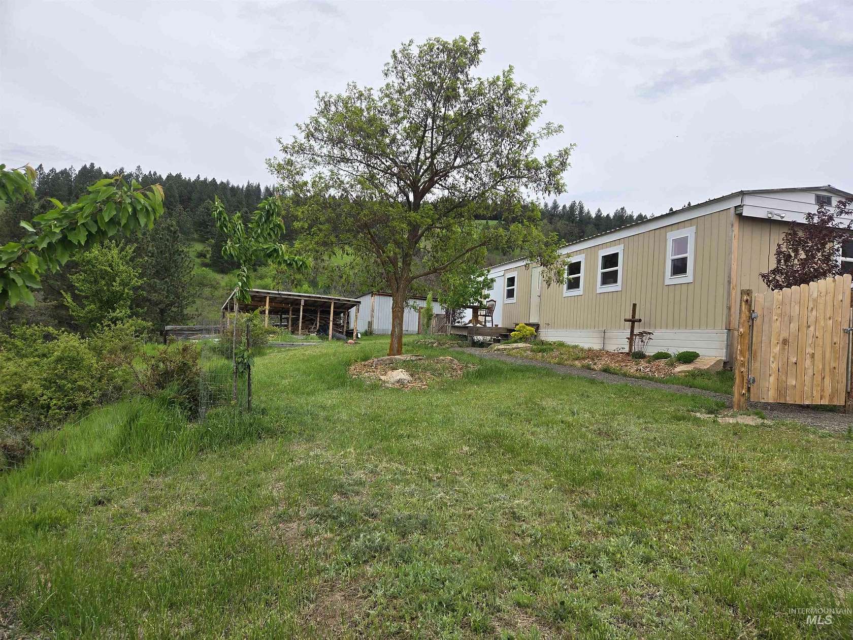 57.3 Acres of Recreational Land with Home for Sale in Ahsahka, Idaho