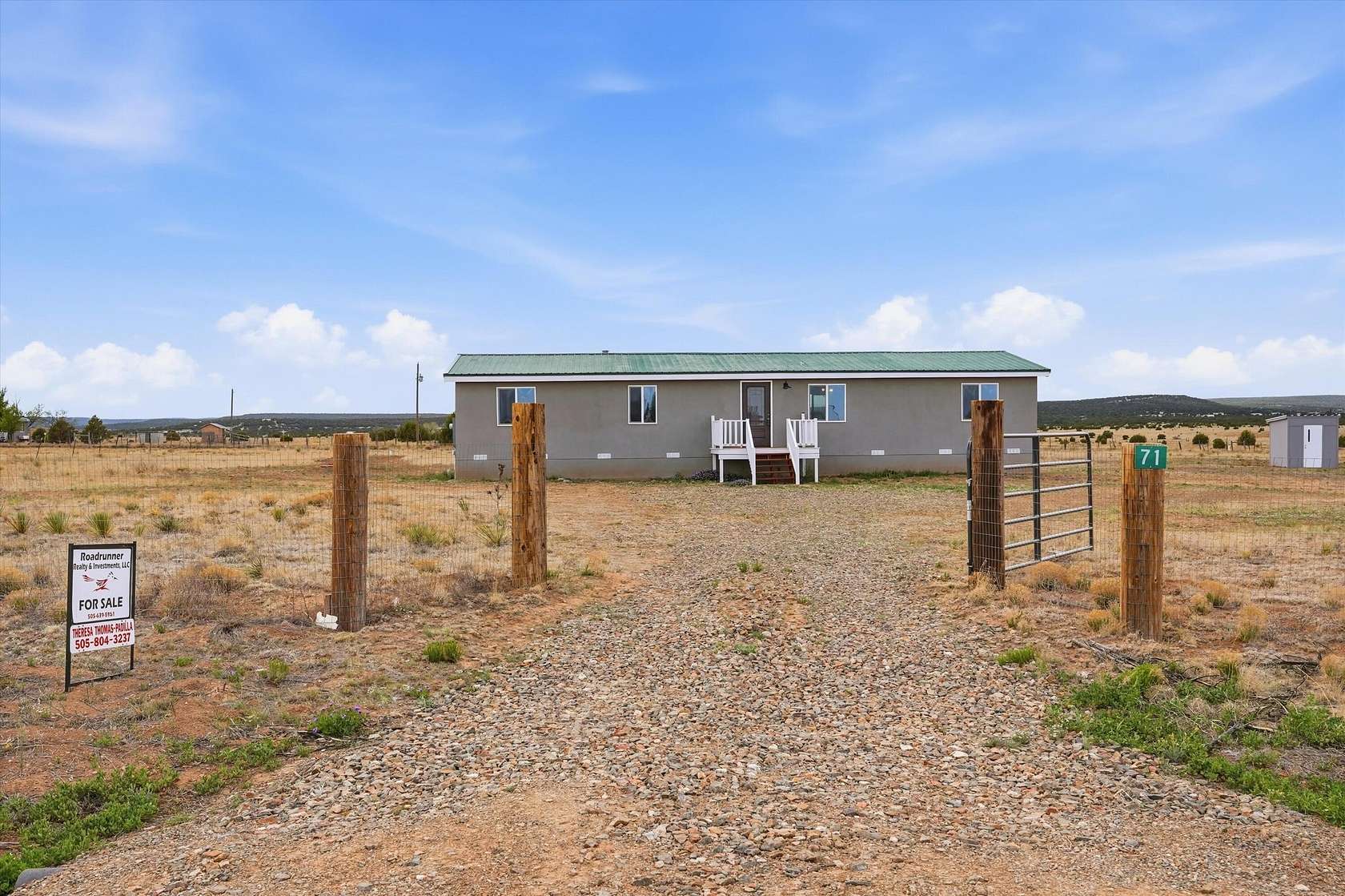 2.48 Acres of Land with Home for Sale in Moriarty, New Mexico