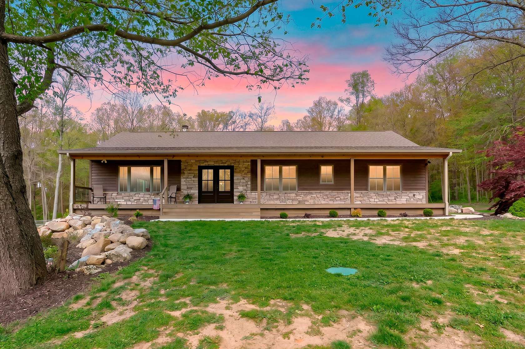 5.8 Acres of Land with Home for Sale in Plainwell, Michigan