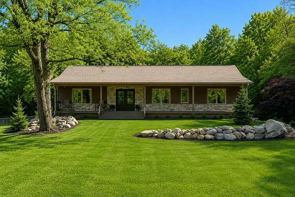 5.8 Acres of Land with Home for Sale in Plainwell, Michigan