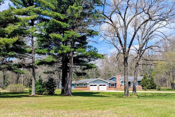 4.45 Acres of Land with Home for Sale in White Cloud, Michigan