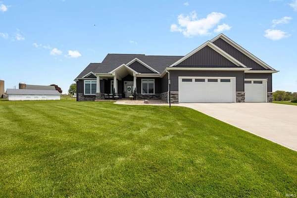 3.13 Acres of Land with Home for Sale in Middlebury, Indiana