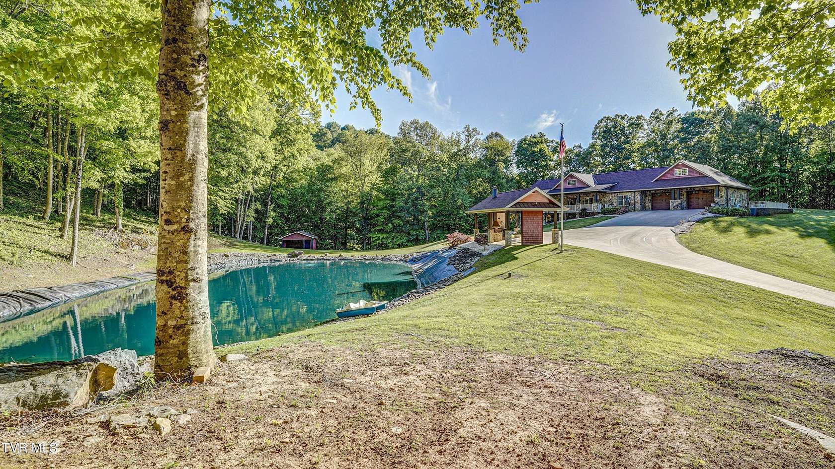 5.1 Acres of Land with Home for Sale in Bluff City, Tennessee