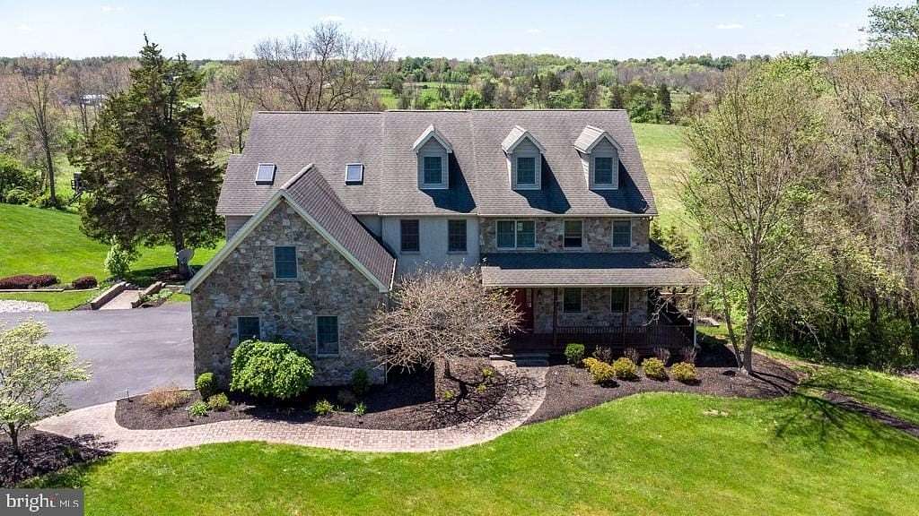 18.5 Acres of Land with Home for Sale in Pipersville, Pennsylvania